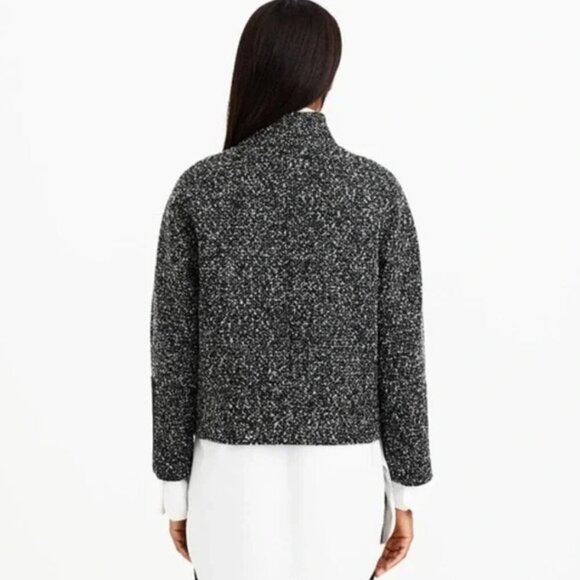 J. Crew Marled Boucle Knit Jacket Wool Blend - Picture 15 of 16